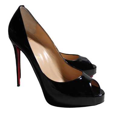 Christian Louboutin Lady Peep patent leather heels - image 1