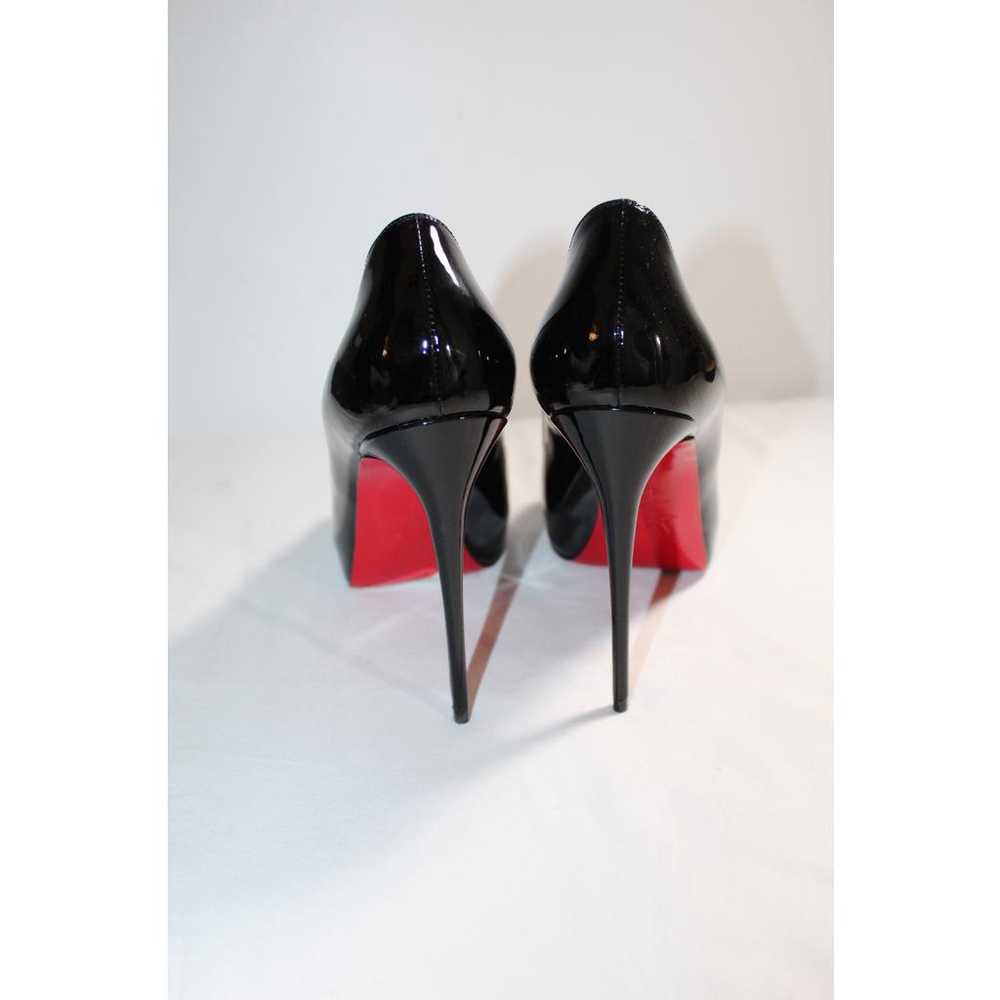 Christian Louboutin Lady Peep patent leather heels - image 3