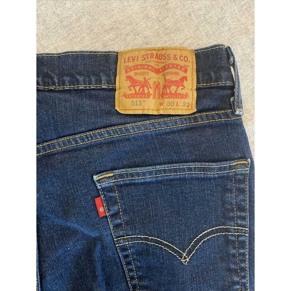 Levi's Levis 513 Jeans Mens Tag 30x33 Actual 31x3… - image 3