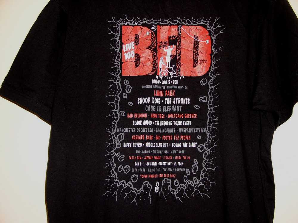 Rap Tees × Rock T Shirt × Very Rare BFD Concert S… - image 4