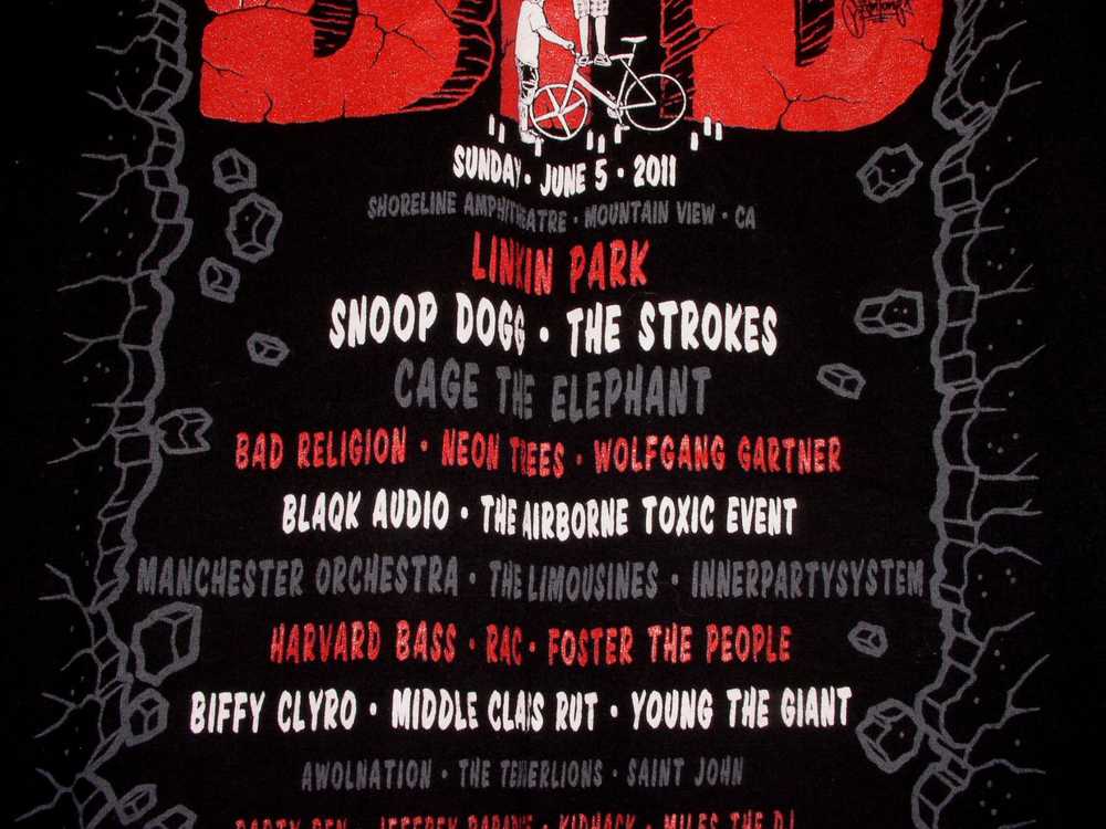 Rap Tees × Rock T Shirt × Very Rare BFD Concert S… - image 6