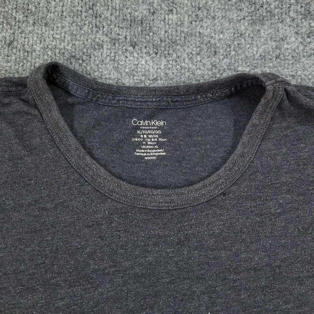 Calvin Klein Gray Short Sleeve Adult Graphic Logo… - image 4