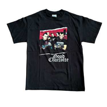 Vintage Shredded Rhinestone Studded cheapest Good Charlotte T Shirt