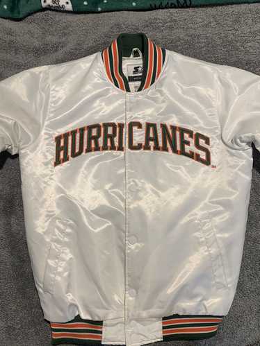 Starter Miami Hurricanes Vintage Starter Jacket