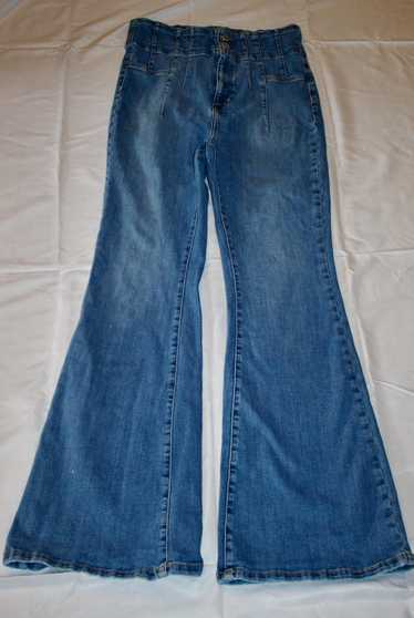 Designer We the Free Flared Denim Jeans SZ 31