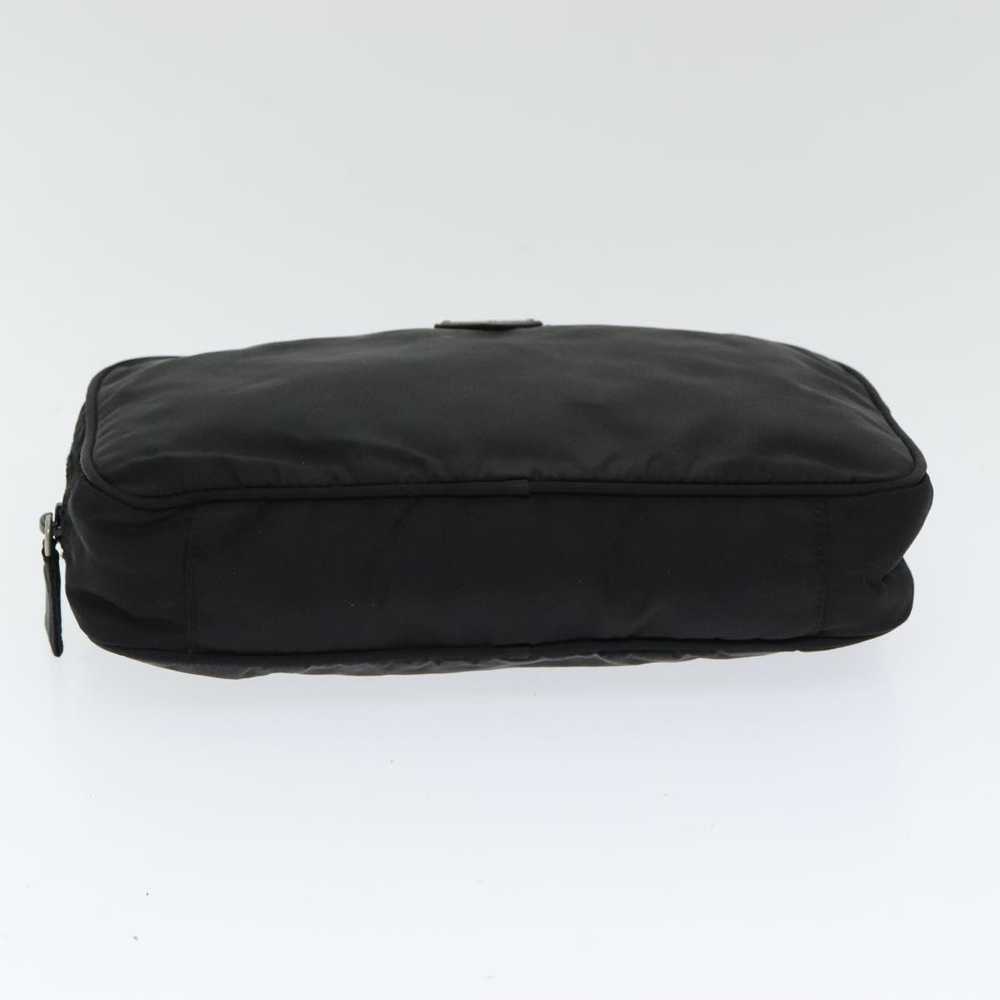 Prada Tessuto Black Synthetic Clutch Bag (Pre-Own… - image 3