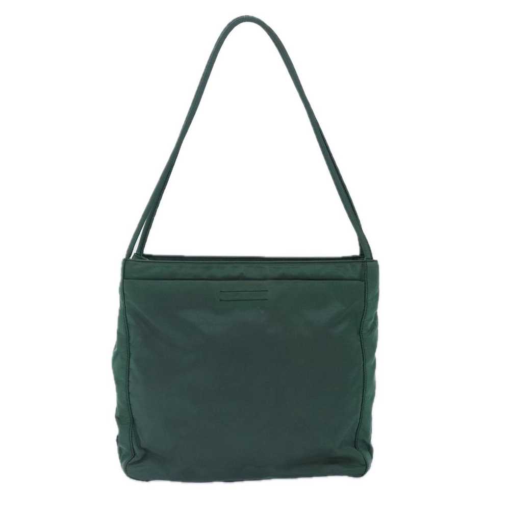 Prada Tessuto Green Synthetic Tote Bag (Pre-Owned) - image 1