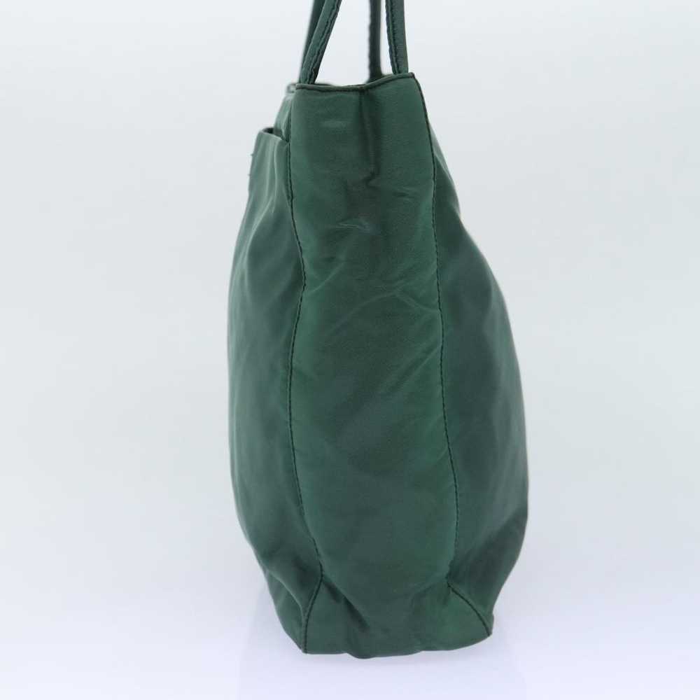 Prada Tessuto Green Synthetic Tote Bag (Pre-Owned) - image 3