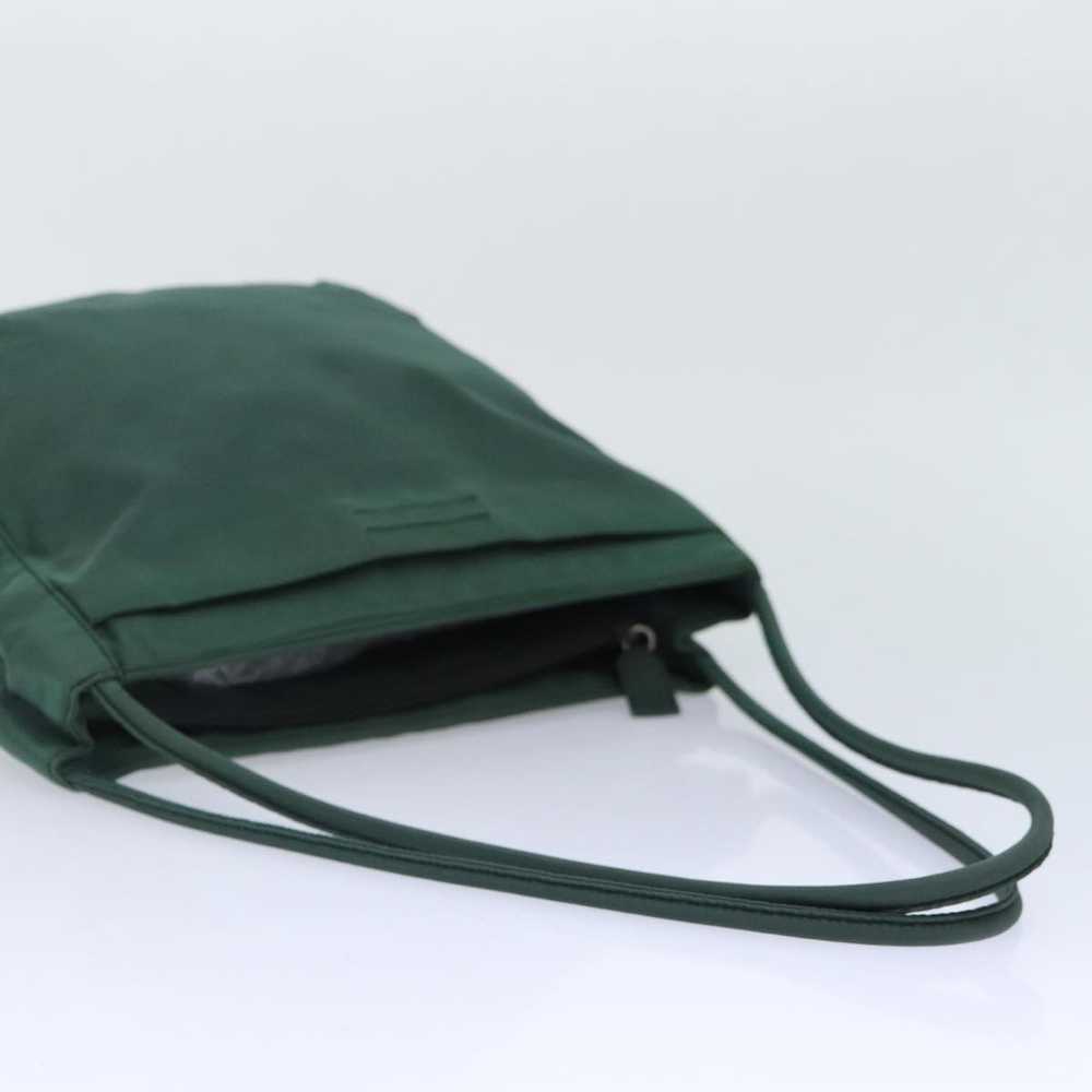 Prada Tessuto Green Synthetic Tote Bag (Pre-Owned) - image 4