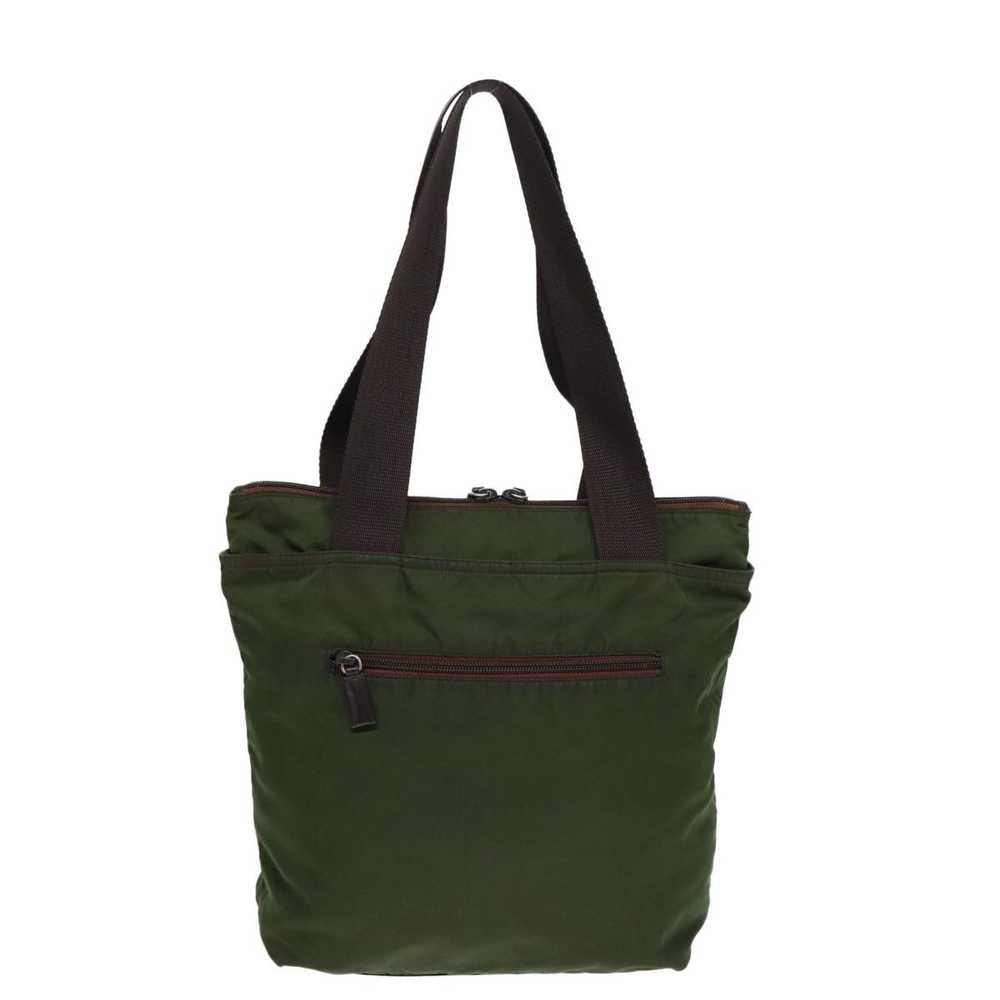 Prada Tessuto Green Synthetic Tote Bag (Pre-Owned) - image 2