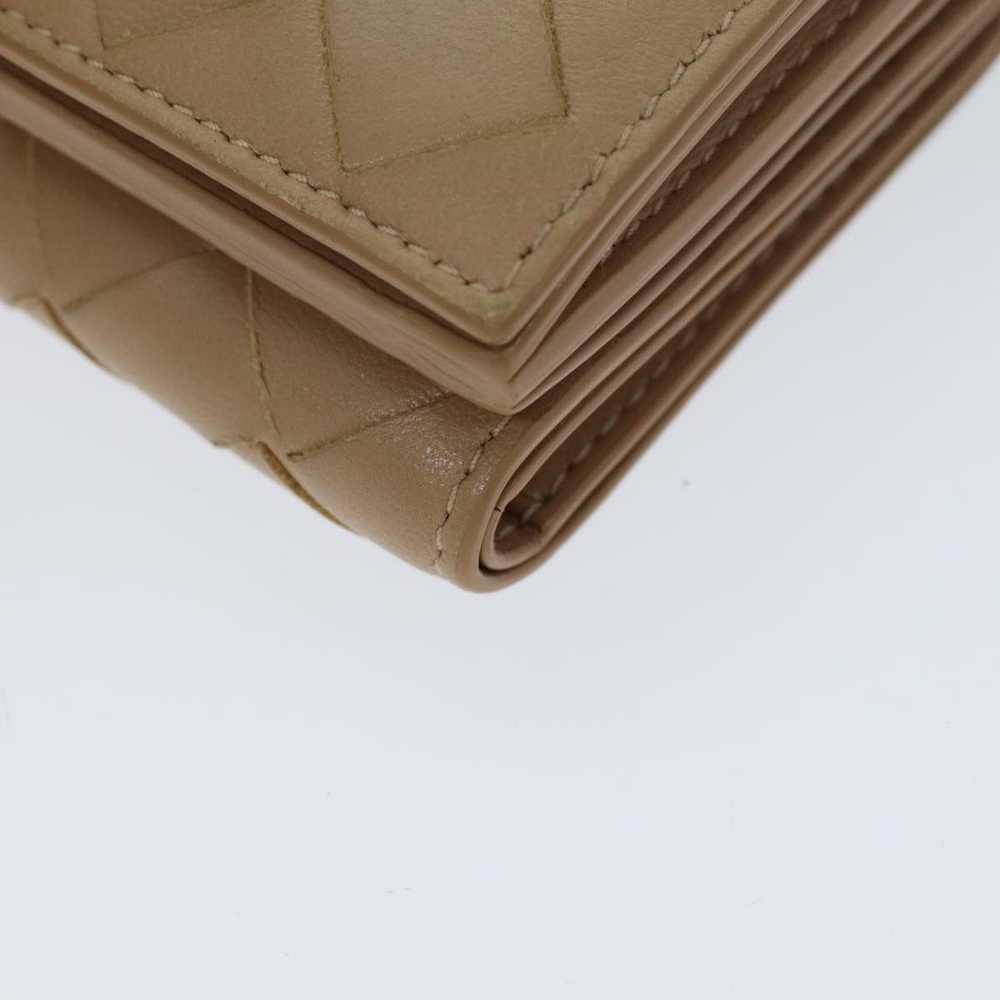 Bottega Veneta Intrecciato Beige Leather Wallet (… - image 12