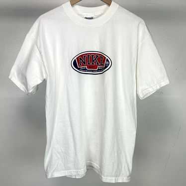 Gildan × Vintage Vintage Y2K Nike logo t shirt - image 1