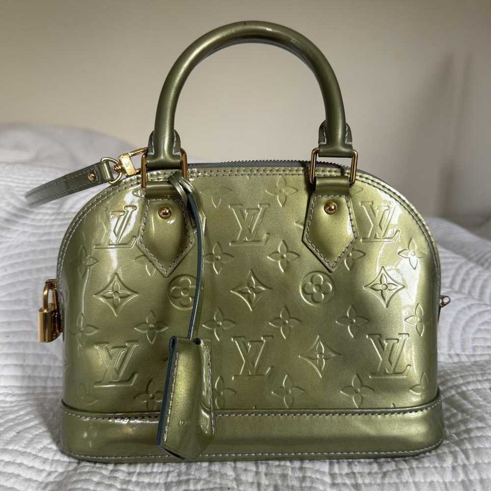 Louis Vuitton Alma BB leather handbag - image 2