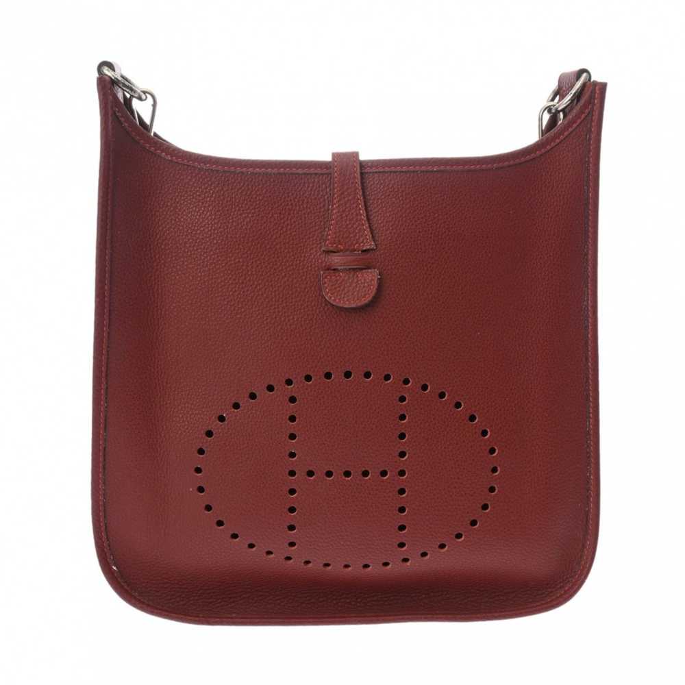 Hermes HERMES Evelyn PM Bordeaux E stamp (around … - image 1