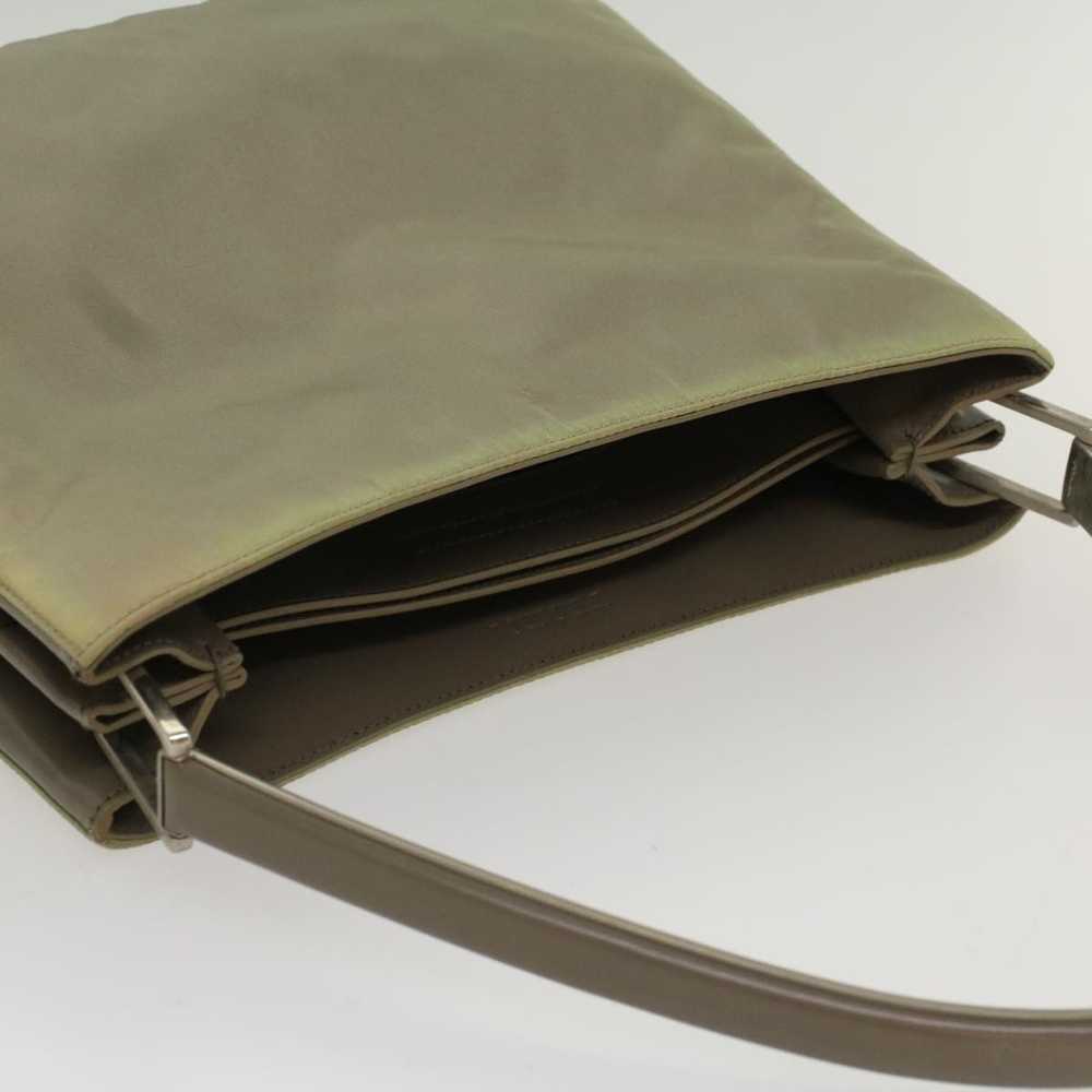 Prada Tessuto Khaki Synthetic Shoulder Bag (Pre-O… - image 11