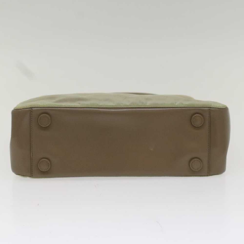 Prada Tessuto Khaki Synthetic Shoulder Bag (Pre-O… - image 3