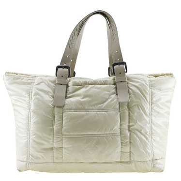 Bottega Veneta Beige Synthetic Handbag (Pre-Owned)