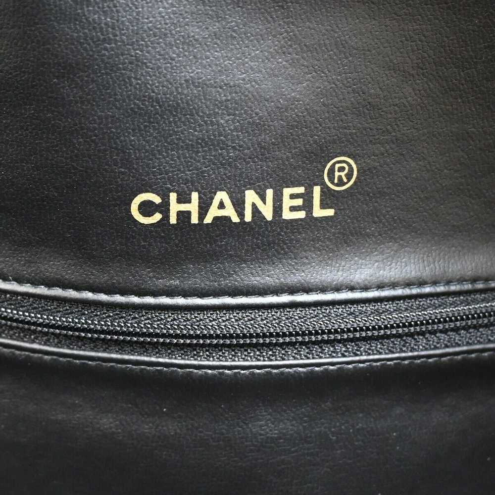 Chanel Bowling Black Leather Travel Bag (Pre-Owne… - image 11