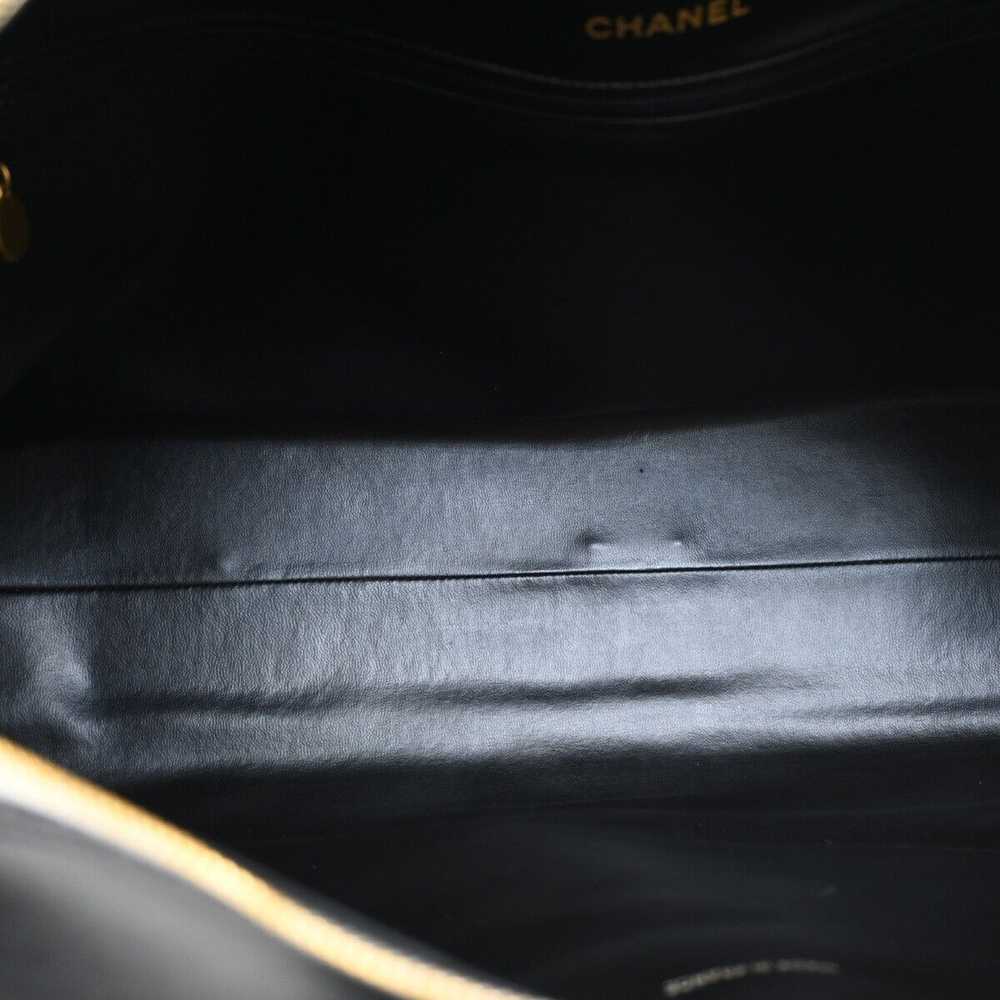 Chanel Bowling Black Leather Travel Bag (Pre-Owne… - image 8