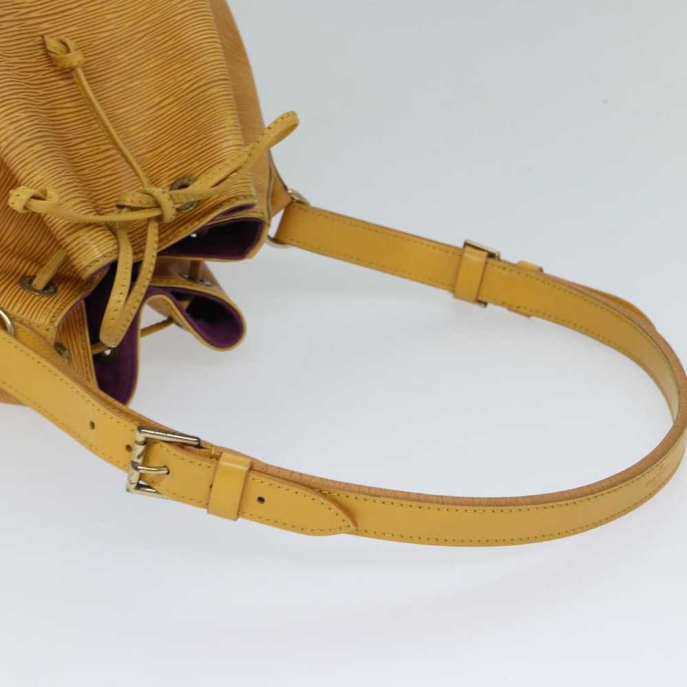 Louis Vuitton Noe Yellow Leather Shoulder Bag (Pr… - image 12