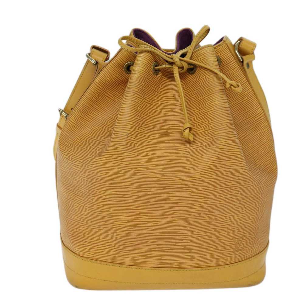 Louis Vuitton Noe Yellow Leather Shoulder Bag (Pr… - image 1