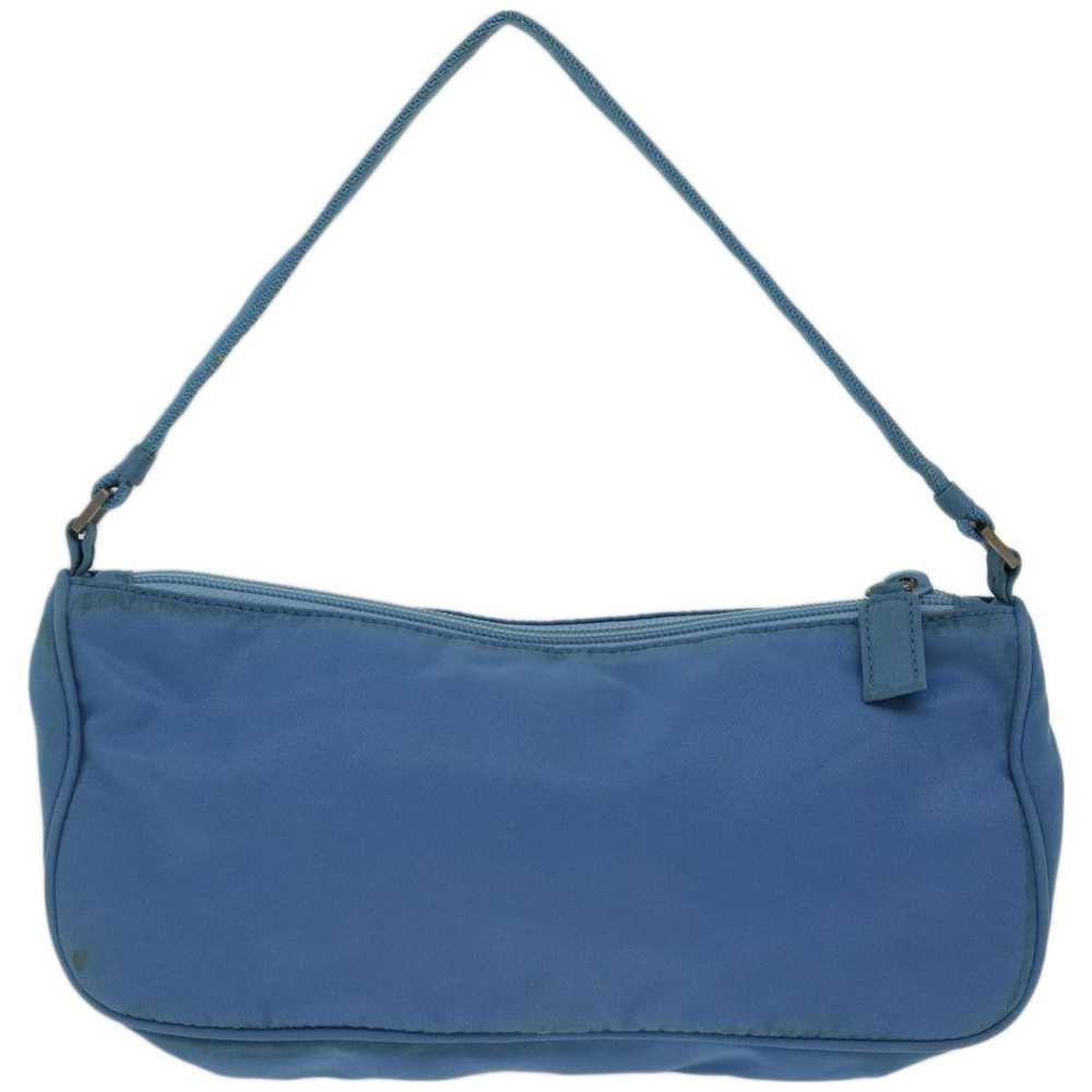 Prada Tessuto Blue Synthetic Shoulder Bag (Pre-Ow… - image 2