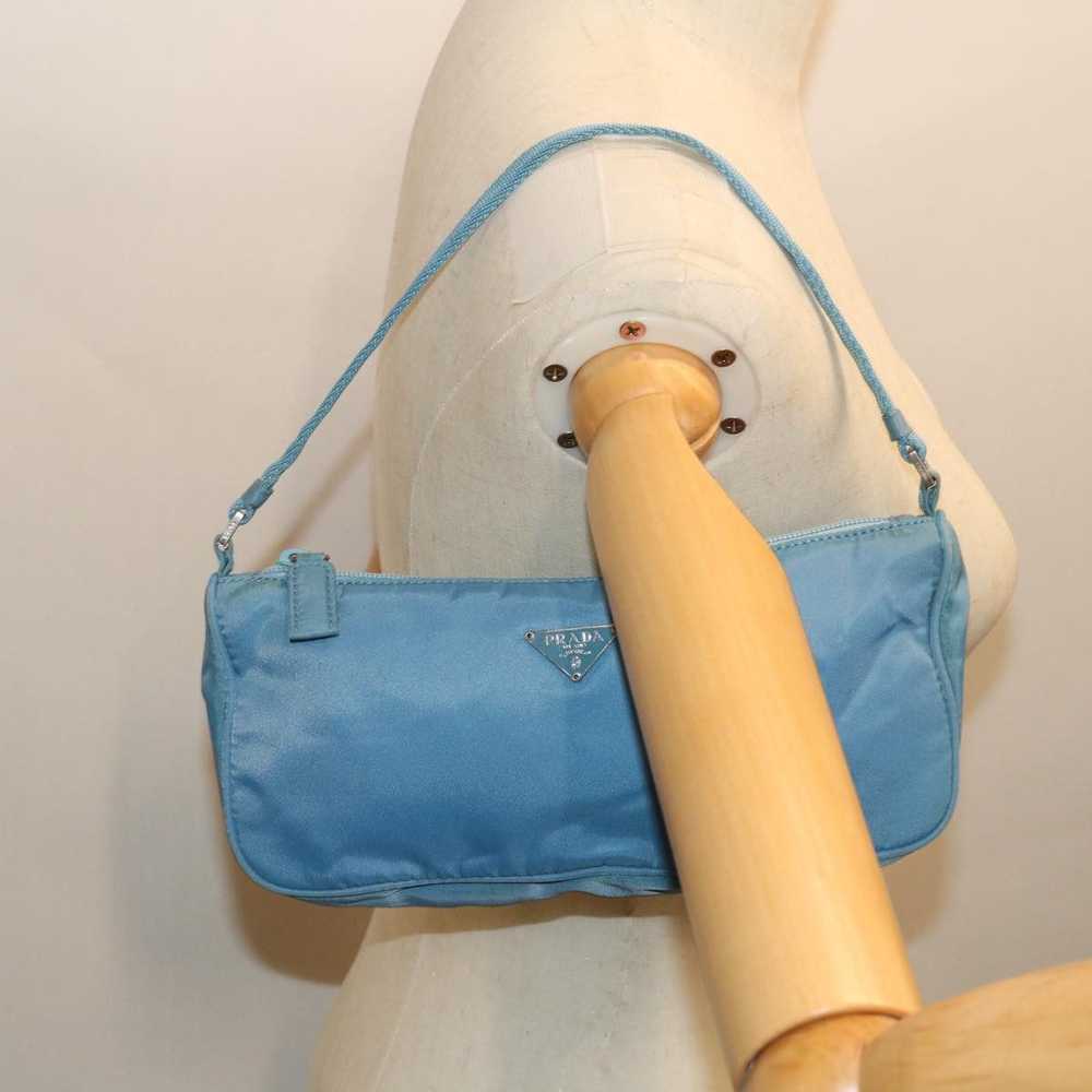 Prada Tessuto Blue Synthetic Shoulder Bag (Pre-Ow… - image 7