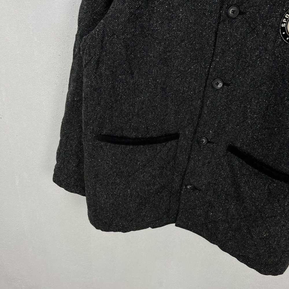 Japanese Brand VINTAGE PIA SPORTS BIG LOGO WOOL J… - image 3