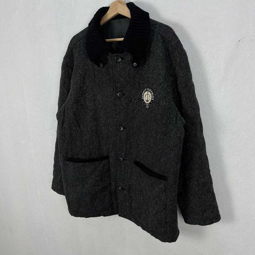 Japanese Brand VINTAGE PIA SPORTS BIG LOGO WOOL J… - image 4