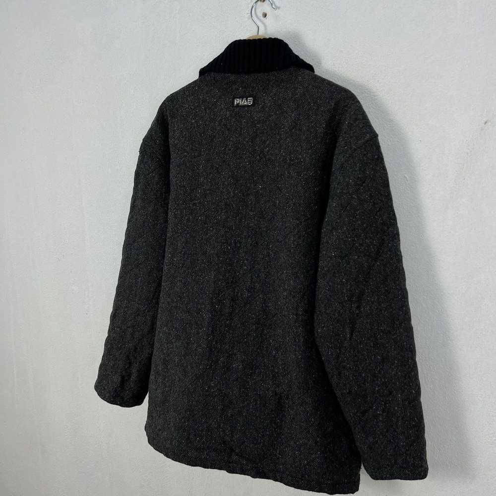 Japanese Brand VINTAGE PIA SPORTS BIG LOGO WOOL J… - image 9