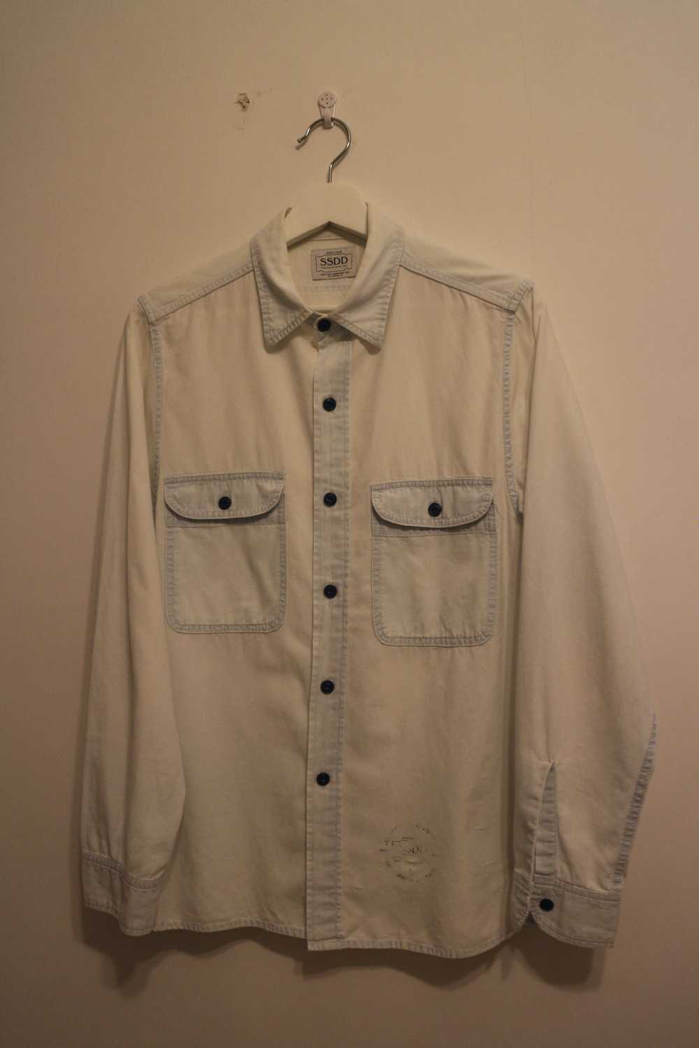 Fuct × Ssdd × Streetwear SSDD Chambray light blue… - image 1