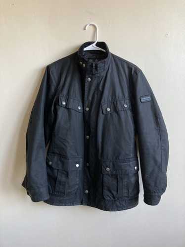 Barbour Mens Barbour International Duke Wax Quilte