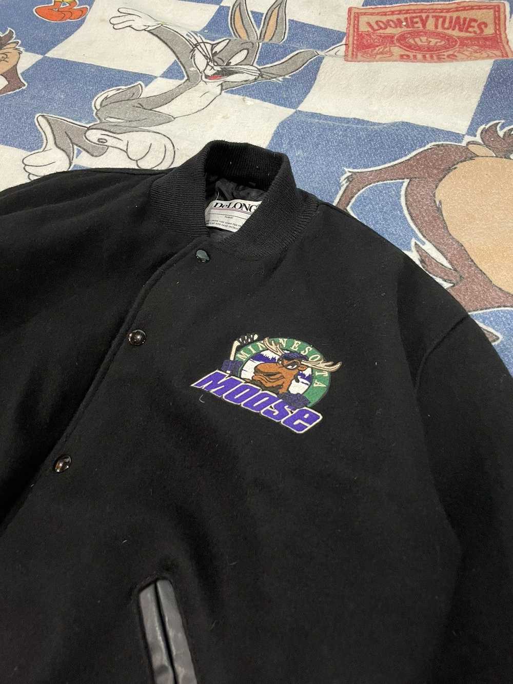 NHL × Vintage Vintage Minnesota moose jacket - image 2