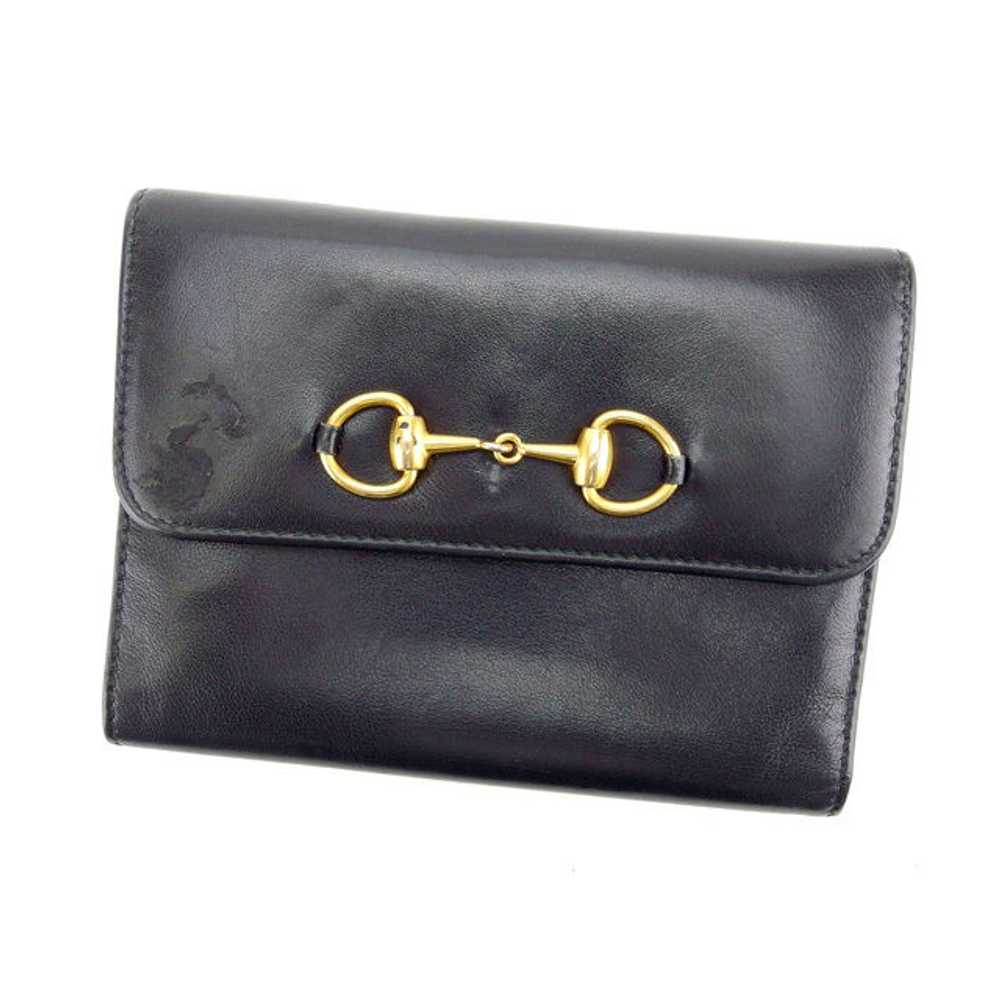 [Japan Used Wallet] gucci Trifold Wallet Brand Cl… - image 1