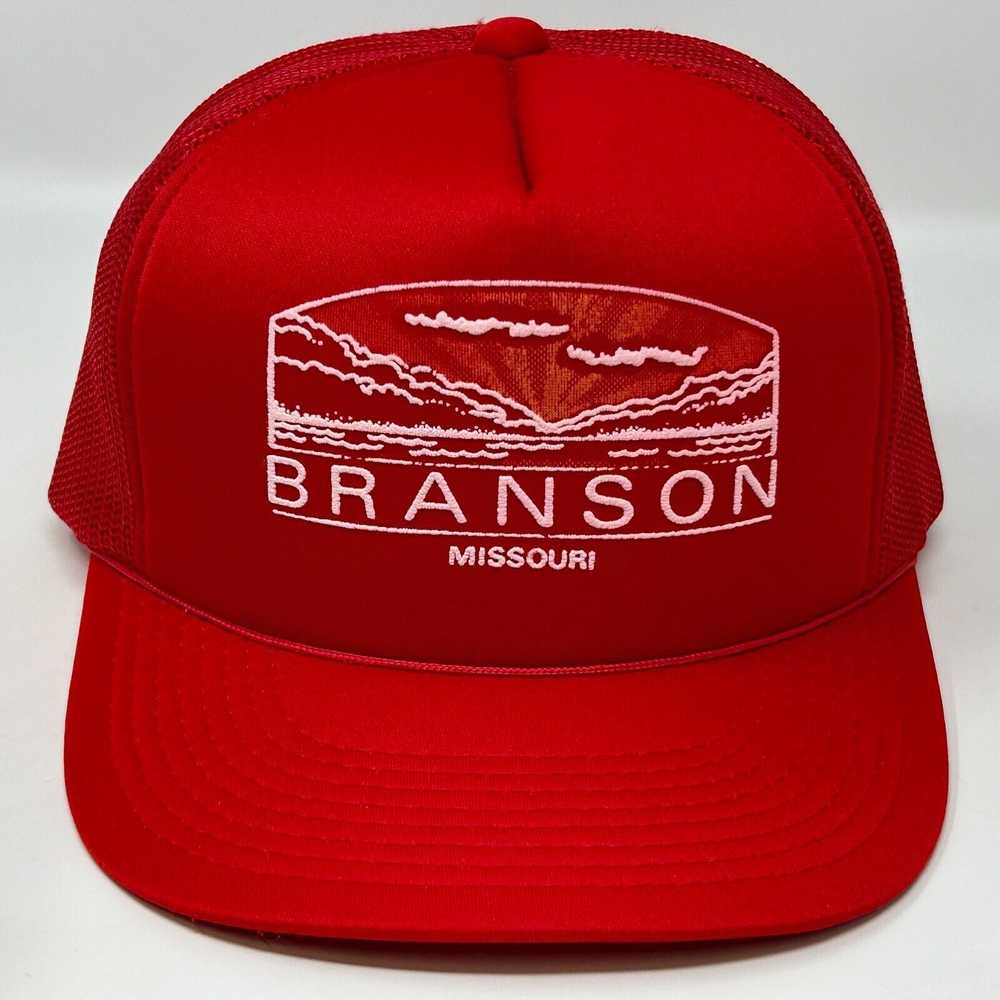 Vintage Vintage Branson Missouri Trucker Hat Base… - image 8