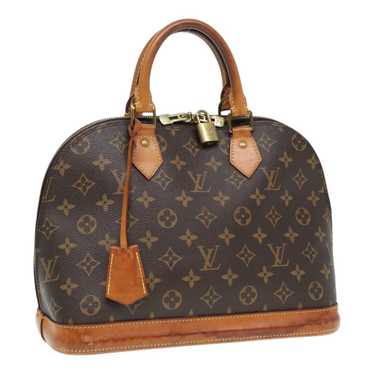 Louis Vuitton Alma Brown Canvas Handbag (Pre-Owne… - image 1