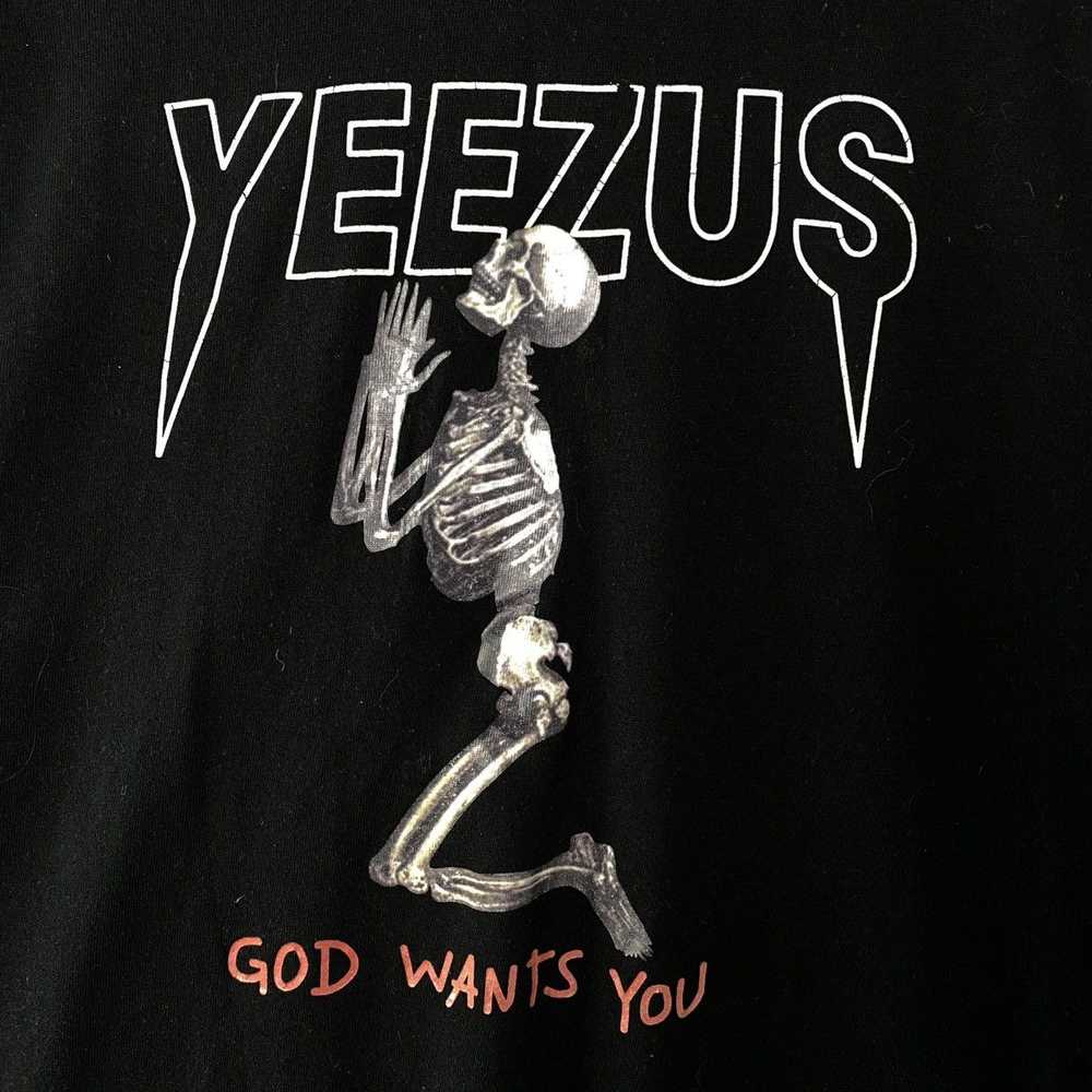 Band Tees × Vintage YEEZUS KANYE WEST T-SHIRT Y2K - image 2