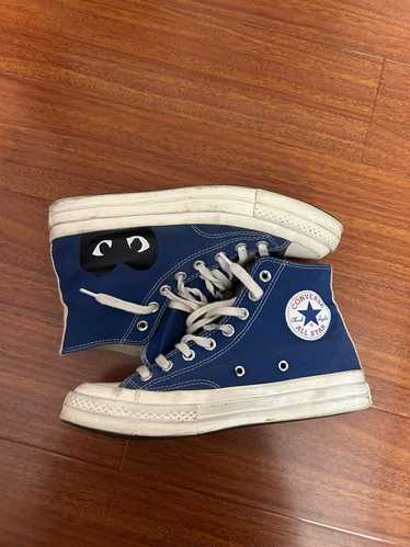 Comme des Garcons × Converse Blue CDG chuck conver