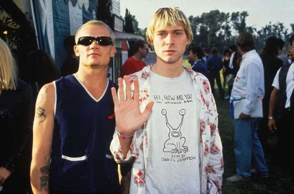 Band Tees × Kurt Cobain Daniel Johnston Kurt Coba… - image 1