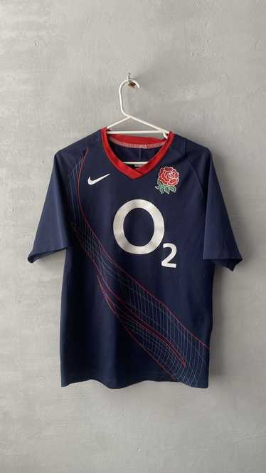 Jersey × Nike × Vintage Nike vintage O2 England ru