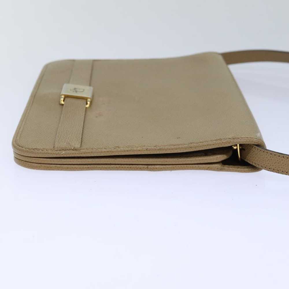 Dior Beige Leather Shoulder Bag (Pre-Owned) - image 9