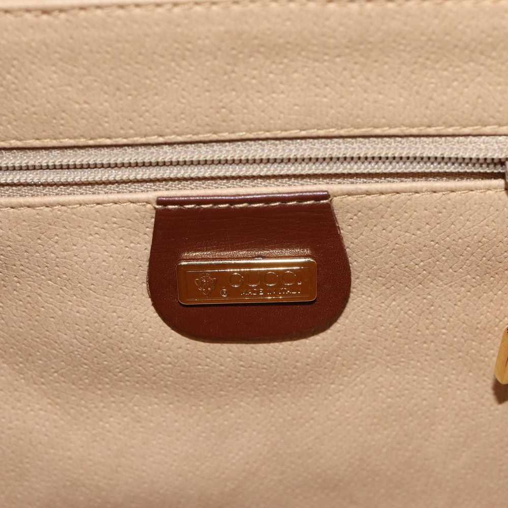 Gucci Brown Canvas Shoulder Bag (Pre-Owned) - image 6