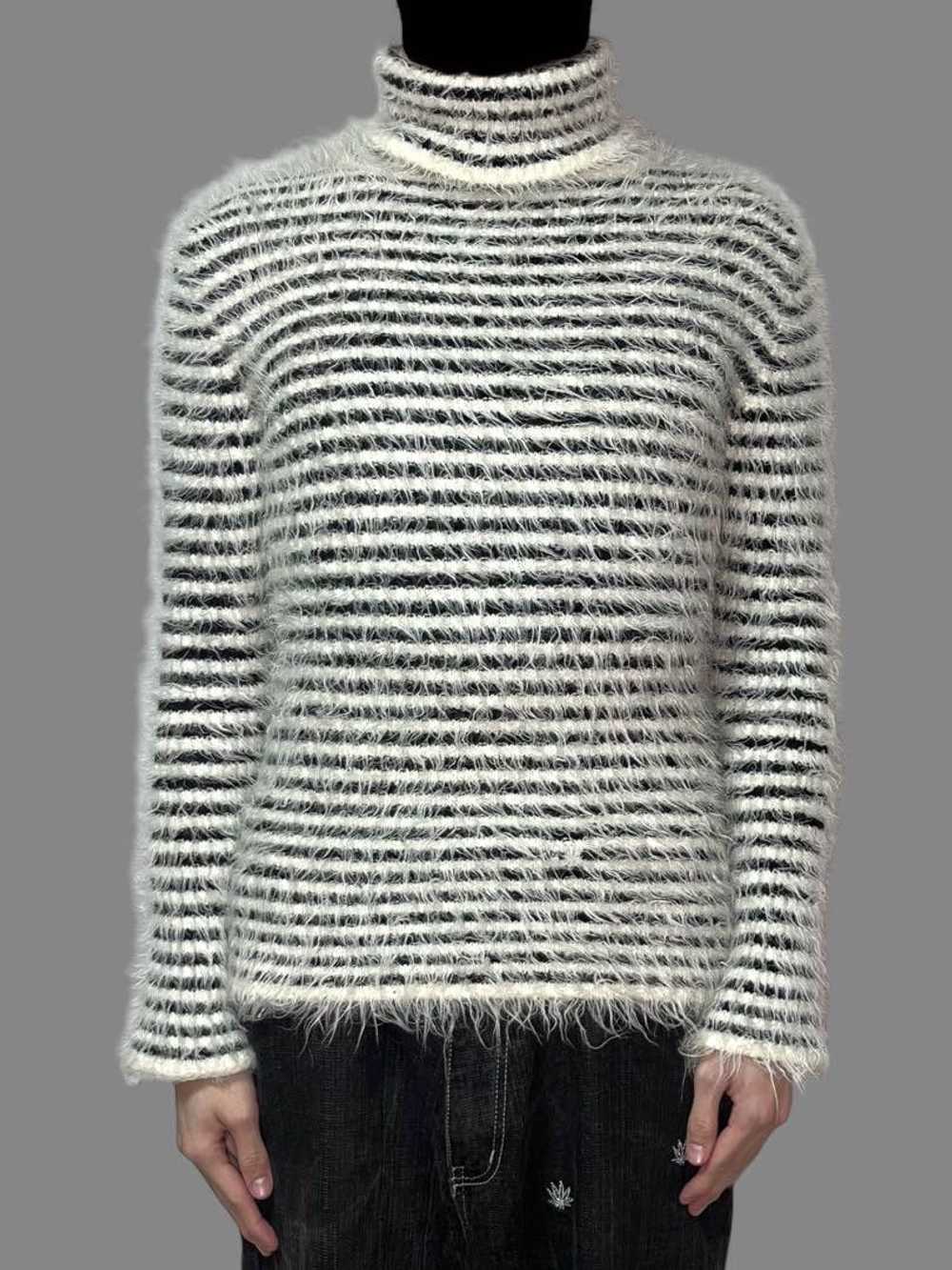 Armani × Giorgio Armani EMPORIO ARMANI Shaggy knit - image 2