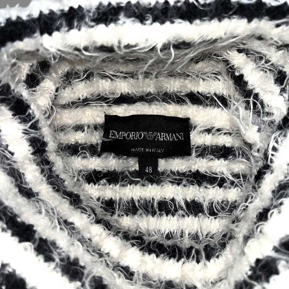 Armani × Giorgio Armani EMPORIO ARMANI Shaggy knit - image 6