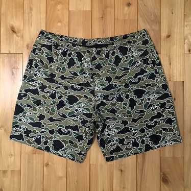 Bape Sta camo nylon shorts psyche camo a bathing … - image 1