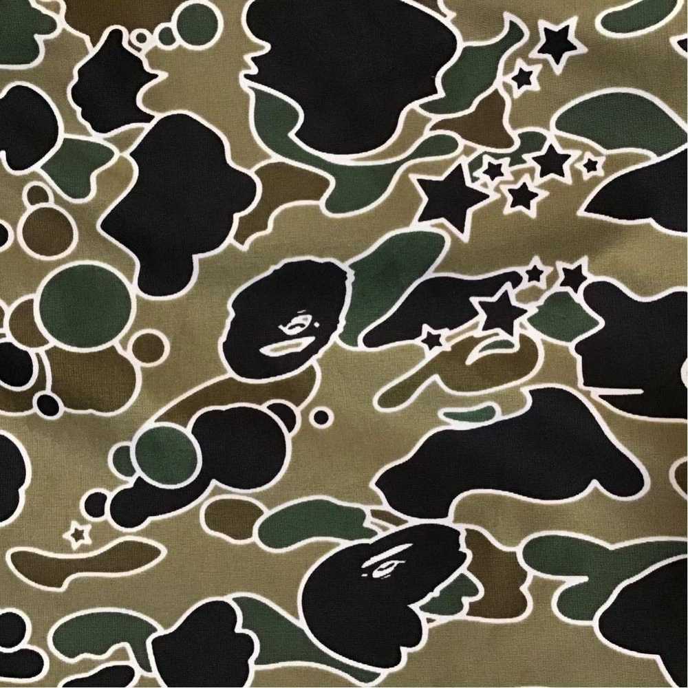 Bape Sta camo nylon shorts psyche camo a bathing … - image 5