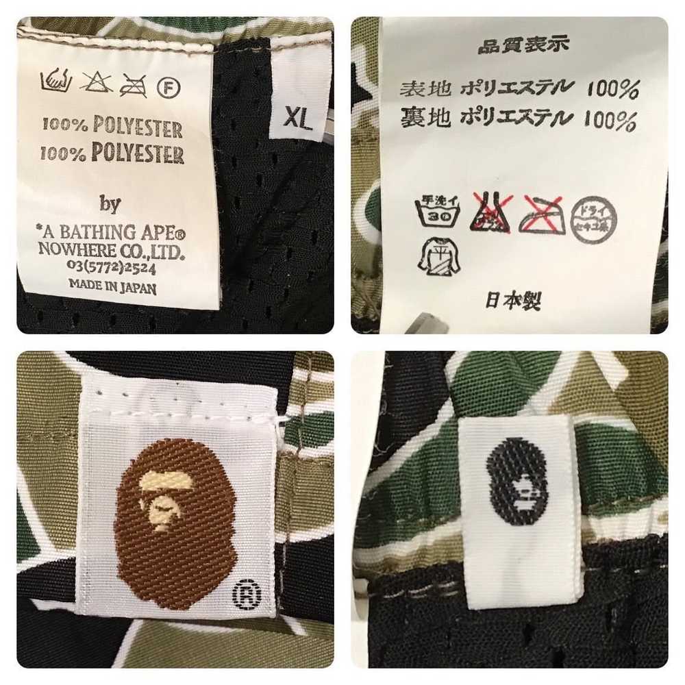 Bape Sta camo nylon shorts psyche camo a bathing … - image 6