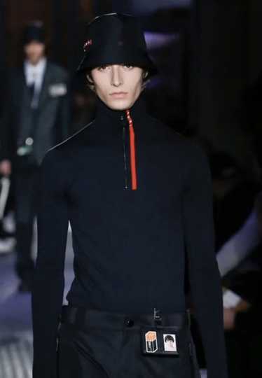 Prada Prada FW18 Runway Knit Tech Top