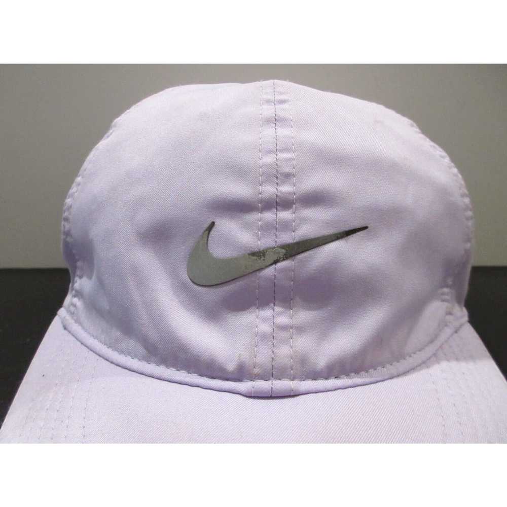 Nike Nike Hat Cap Strap Back Purple Gray Running … - image 2