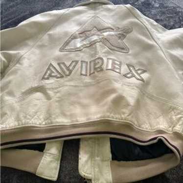 AVIREX USA パンツ 限定版 vintage hiphop Vintage 80's 90s Avirex All American icon varsity leather
